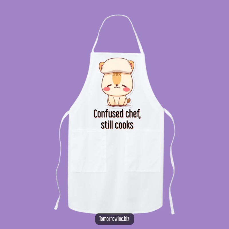 Funny Confused Animal Apron - Hilarious Kitchen Wear for Chefs