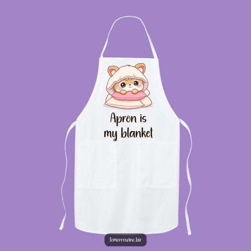 Funny Pillow Animal Apron: Cook with Cozy Comfort and Humor
