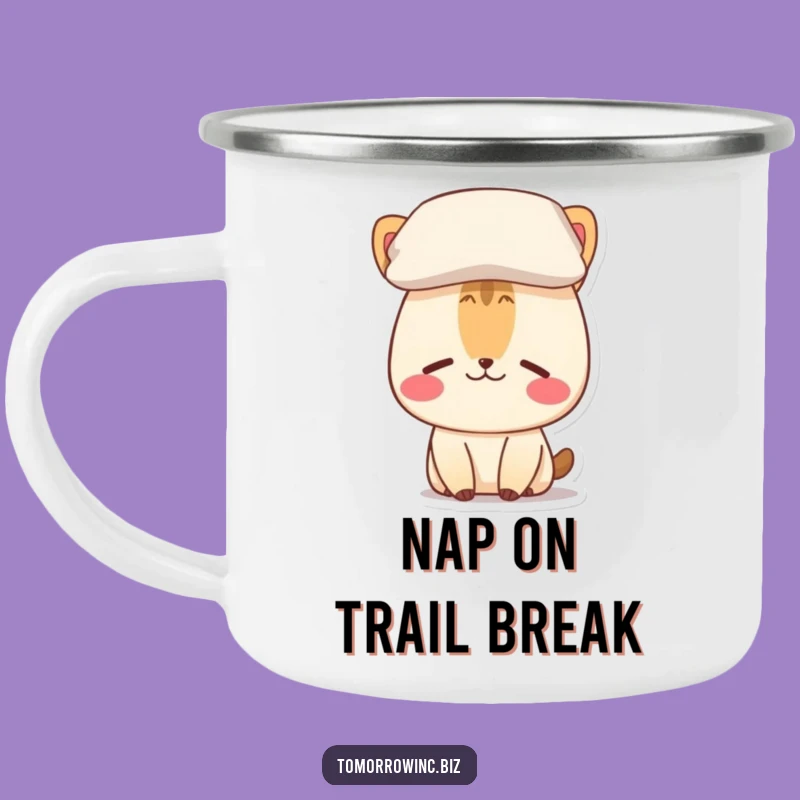 Funny Confused Animal Camping Mug - Hilarious Outdoor Adventure Gear