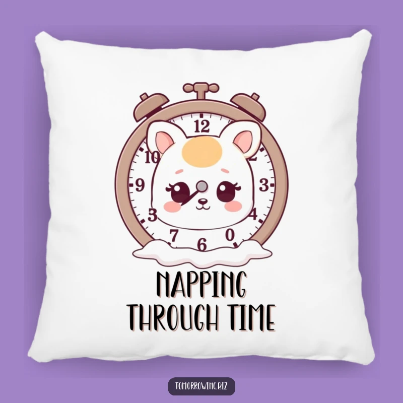 Funny Melting Clock Animal Pillow: Add Dreamy Comfort and Humor to Your Decor