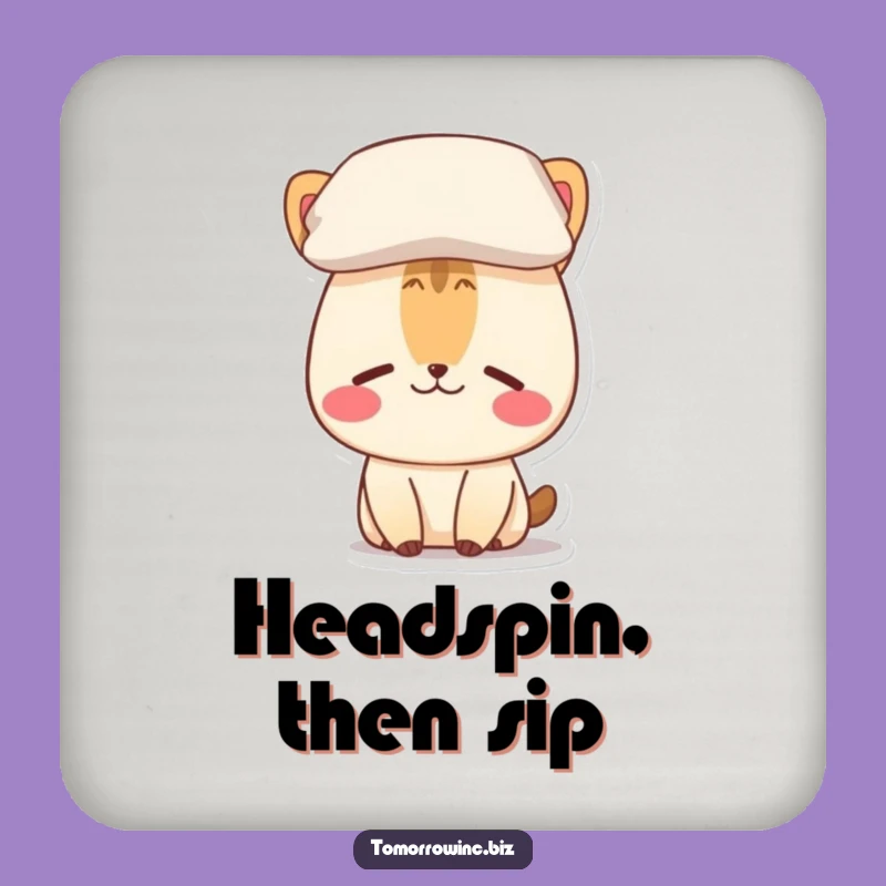 Funny Confused Animal Coaster - Hilarious Drink Protector