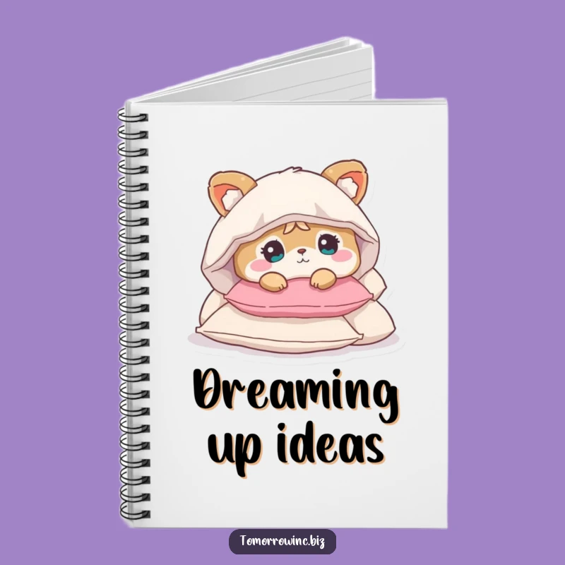 Funny Pillow Animal Notebook: Jot Down Your Cozy Thoughts