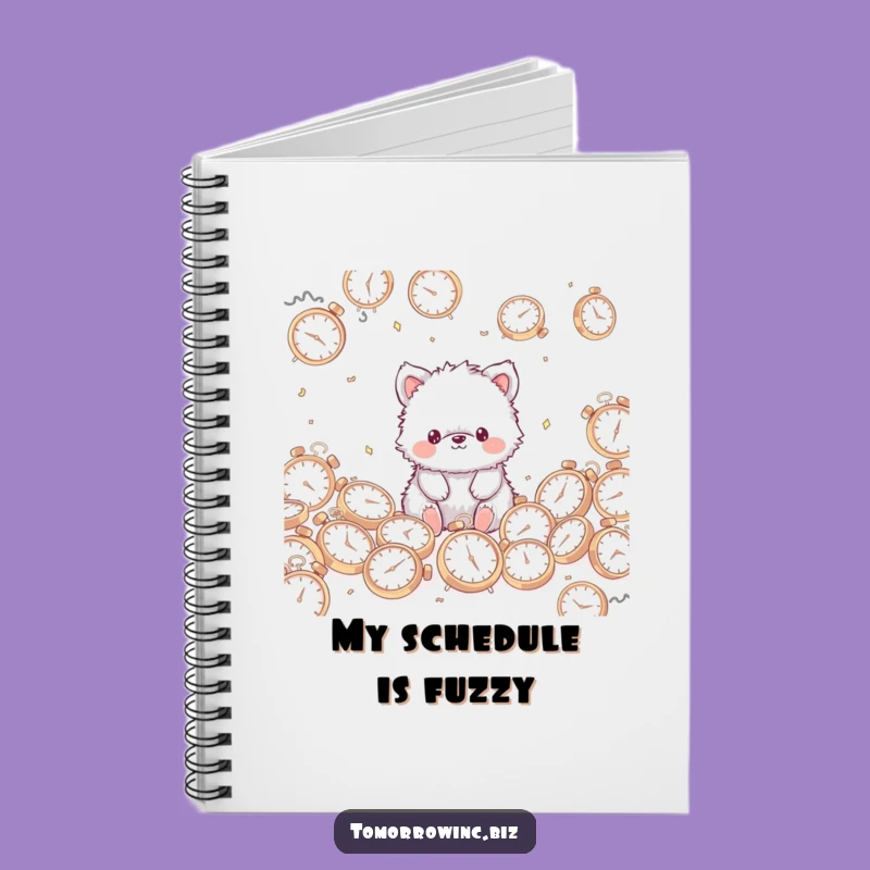 Funny Fuzzy Animal Notebook: Jot Down Time - A Humorous Gift!